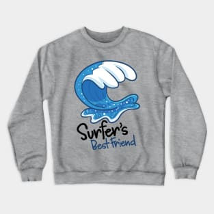 Surfer's Best Friend Crewneck Sweatshirt